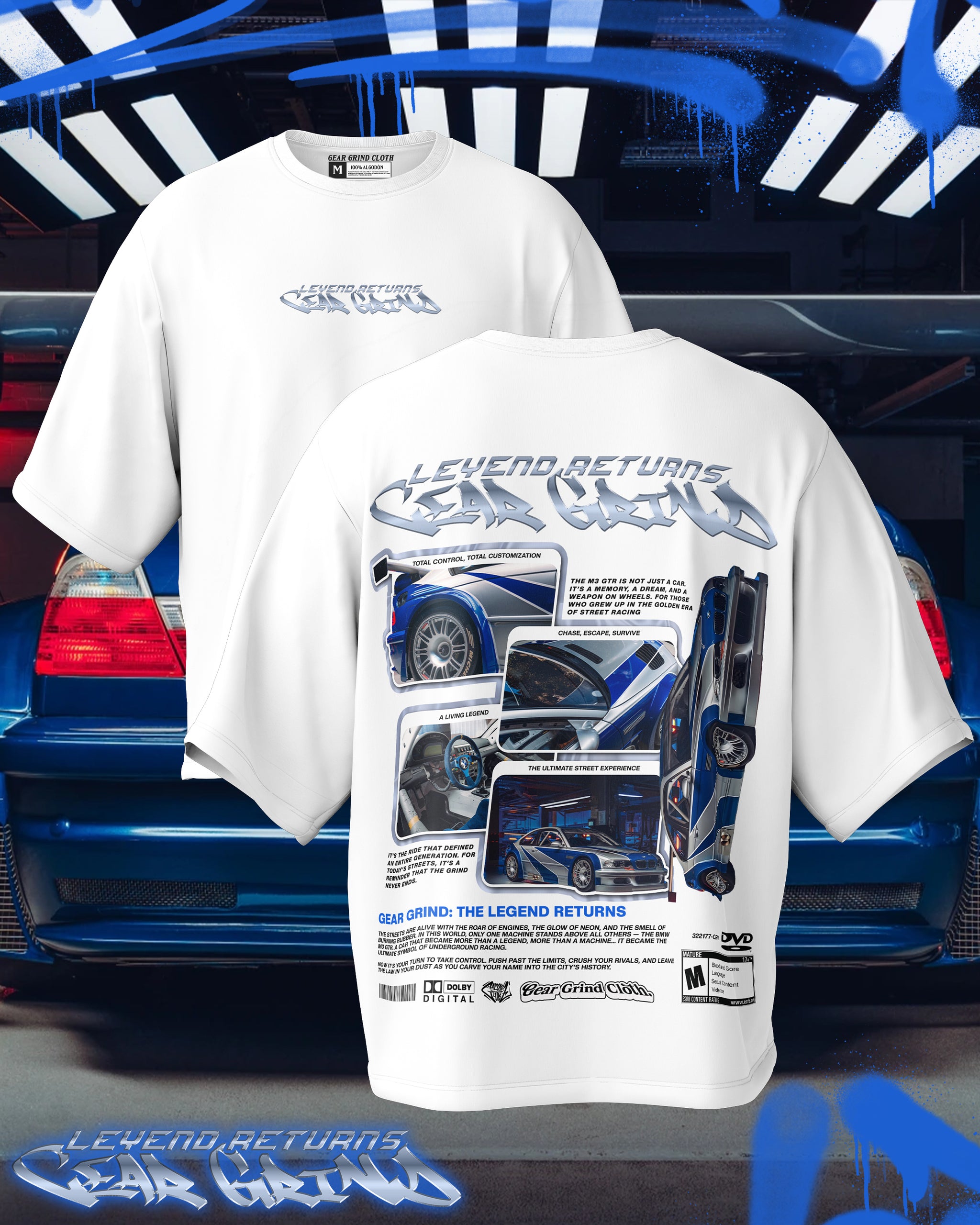 (PREVENTA) LEYEND RETURNS BMW MOST WANTED (BLANCO)